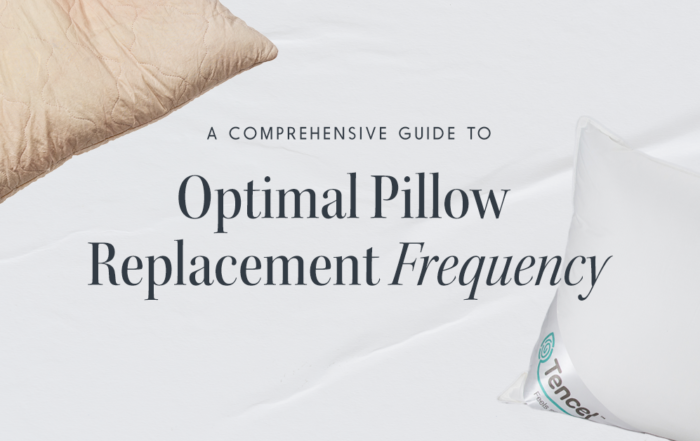 A Comprehensive Guide to Optimal Pillow Replacement Frequency.