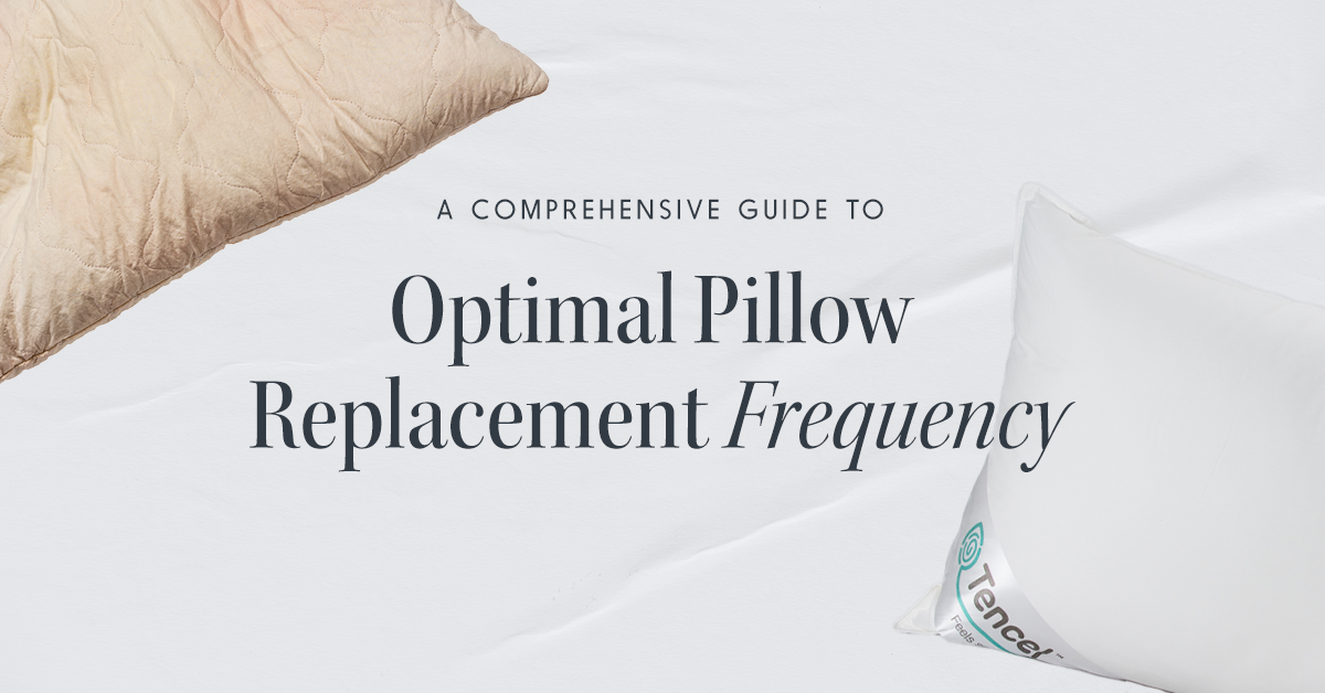 A Comprehensive Guide to Optimal Pillow Replacement Frequency.