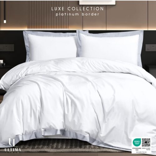 Gray Borded Edge | Luxe Collection 4pc Set