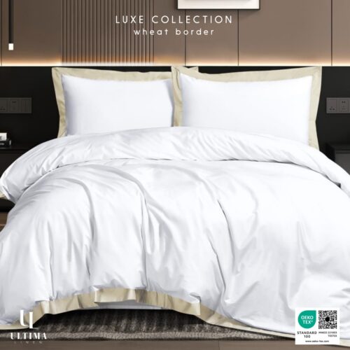 Wheat Borded Edge | Luxe Collection 4pc Set
